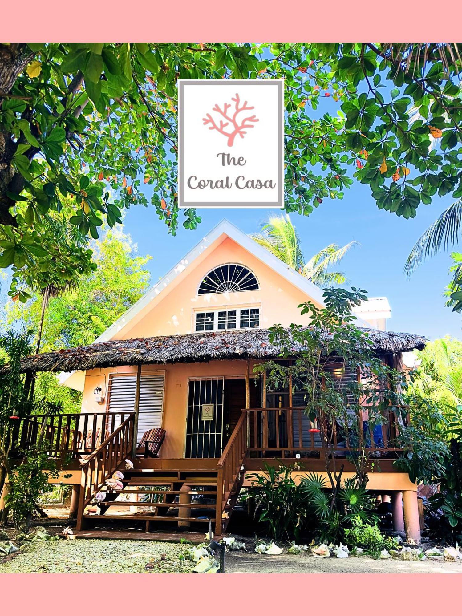 The Coral Casa Villa Caye Caulker Kültér fotó